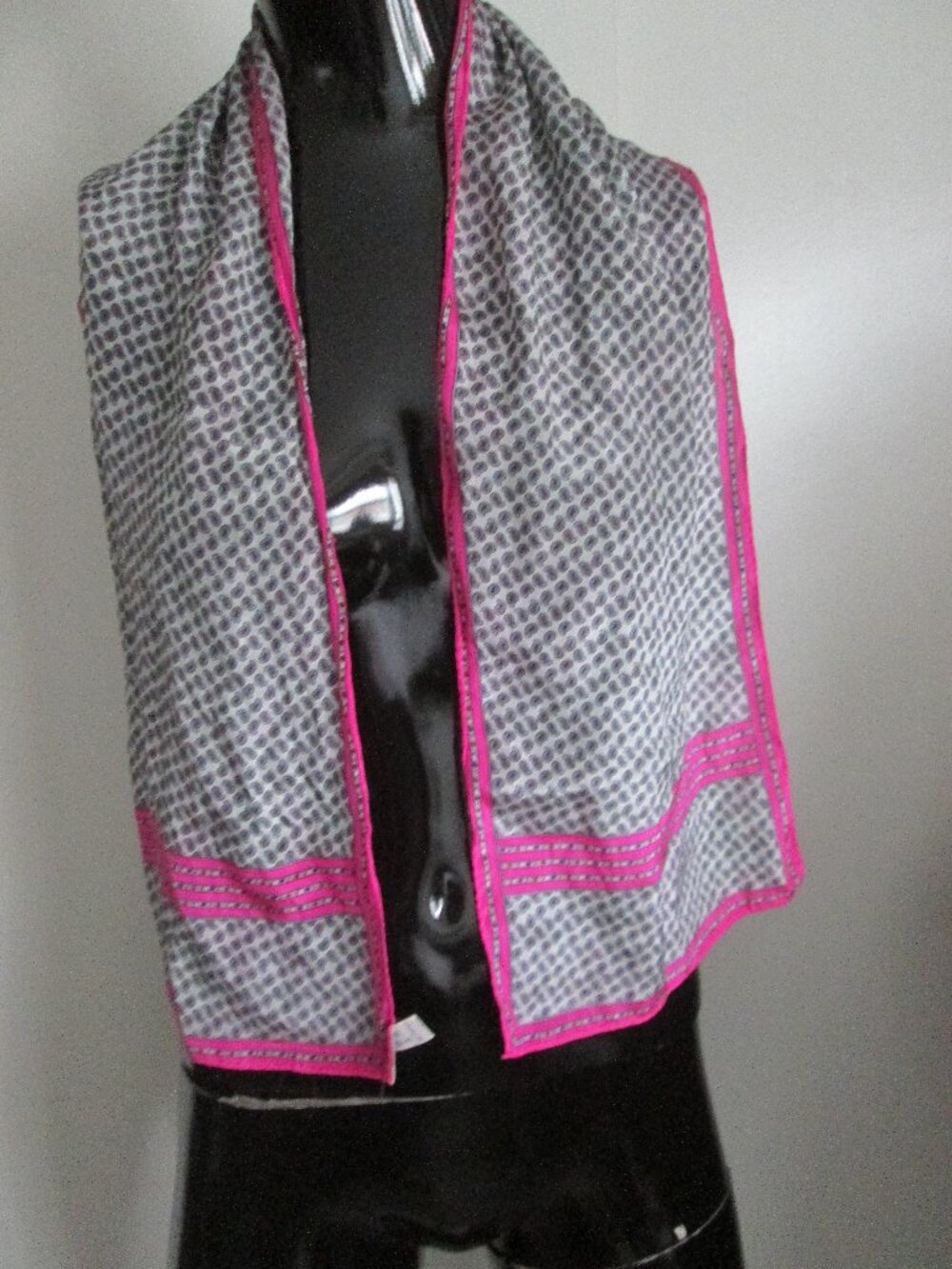 Sacha pure silk paisley print scarf